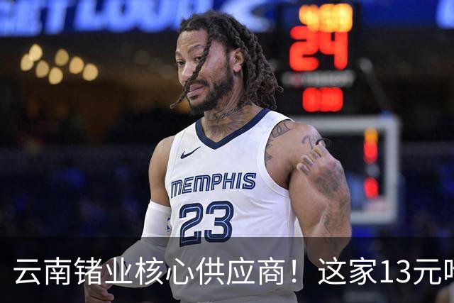 云南锗业核心供应商！这家13元唯一7N高纯铟+白银龙头 主力净买11亿